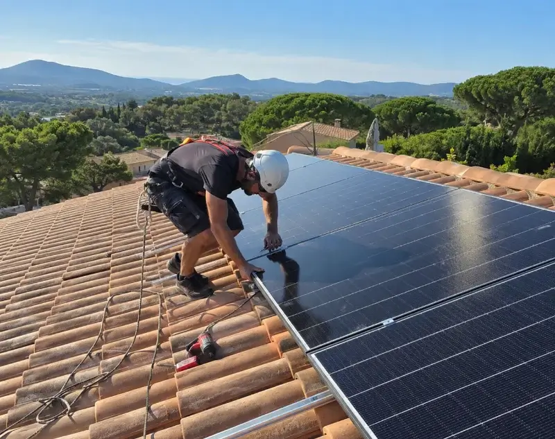 Installateur panneaux solaires Sault-Brénaz — pose photovoltaïque sur toiture